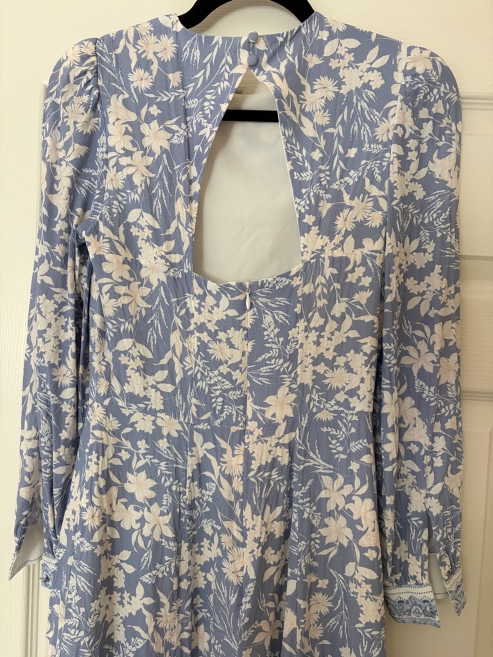 Antonio Melani x Born On Fifth floral long-sleeve midi dres - Picture 8 of 8
